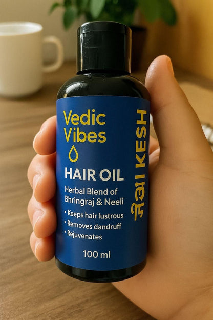 Vedic Vibes Nila Hair Oil (Pack of 2) 100ml Each