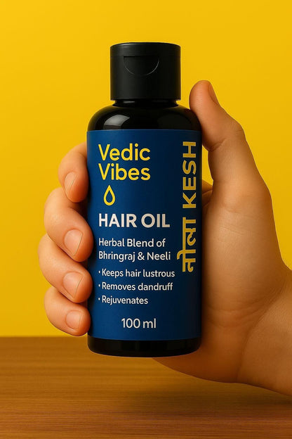 Vedic Vibes Nila Hair Oil (Pack of 2) 100ml Each